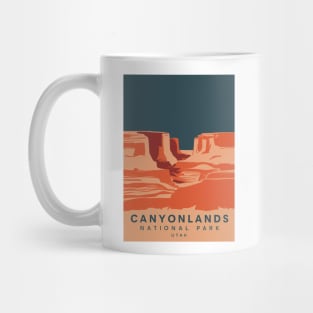 Minimalist Canyonlands National Park Mug